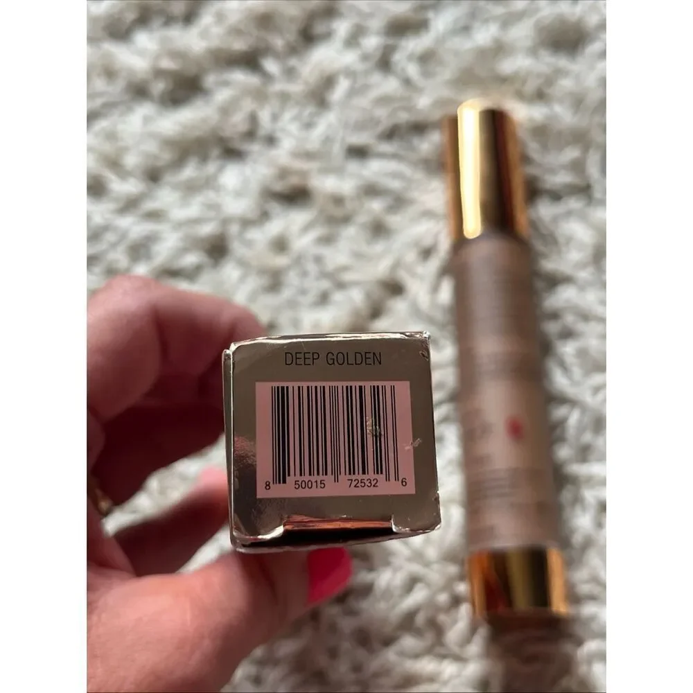 YENSA BEAUTY Super Serum Silk Foundation in Deep Golden 1oz / 30mL Full Size NIB